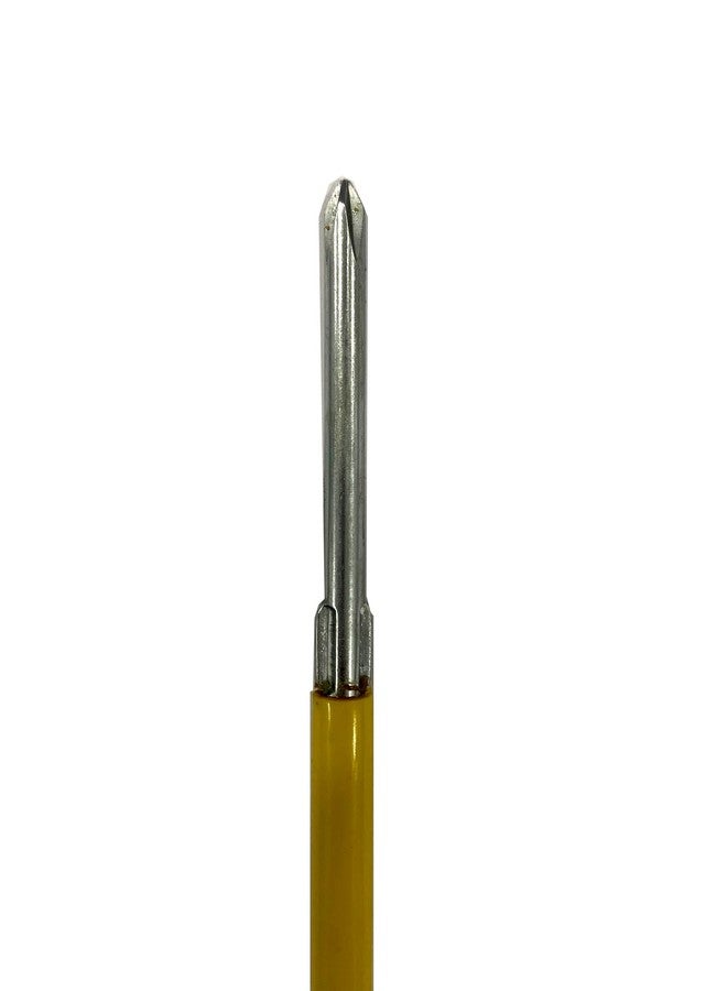 Jon Bhandari Tools مفك براغي مغناطيسي معزول ثنائي الوظائف من جون بهانداري تولز | رأس مسطح ورأس فيليبس (6 × 250 مم) | مقبض متين مقاوم للصدمات للاستخدام المنزلي والكهربائي، قطعة واحدة، متعدد الألوان - Image 3